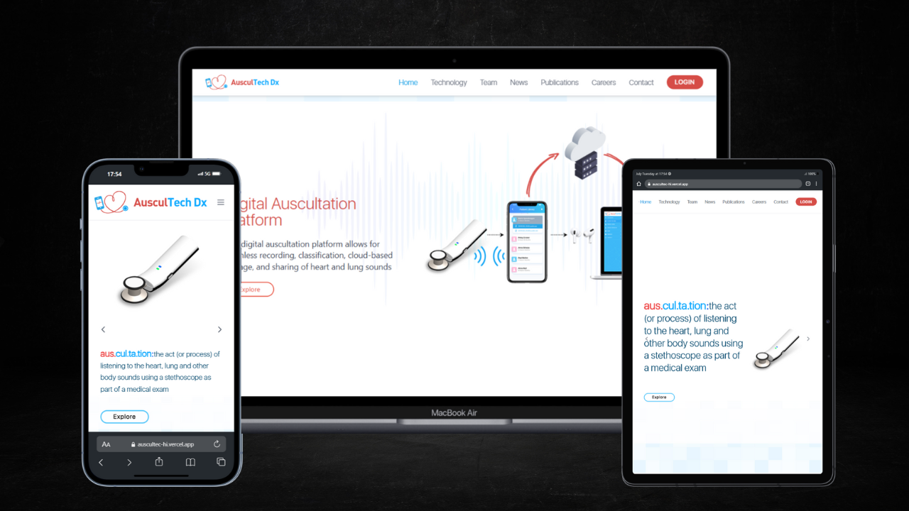 AusculTech Dx | Digital Solutions for Advanced Auscultation