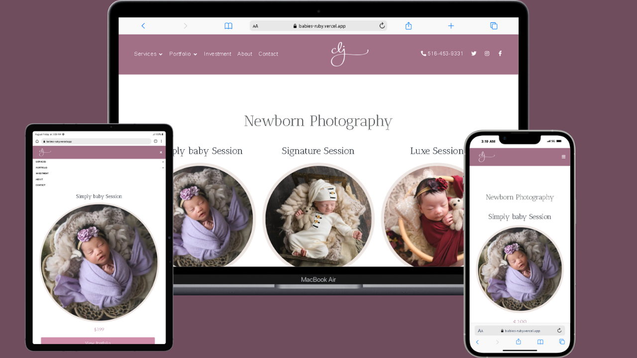 Long Island's Trusted Newborn, Baby & Cake Smash Photographer